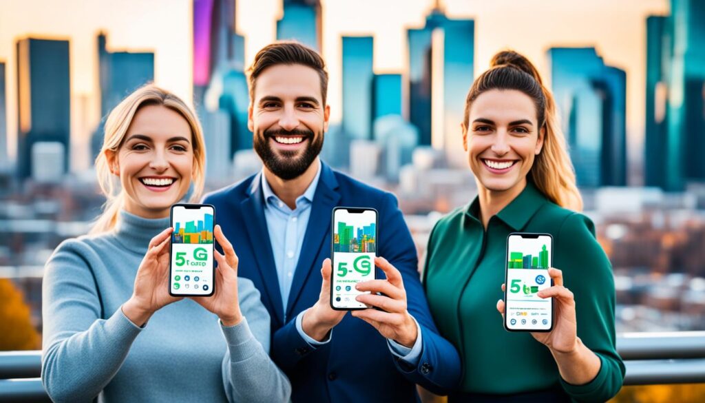 vantaggi smartphone 5G fascia media