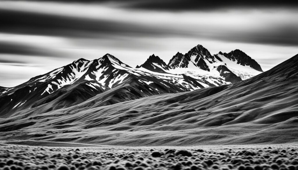 Fotografia nera impostazioni della fotocamera Fotografia nera impostazioni della fotocamera