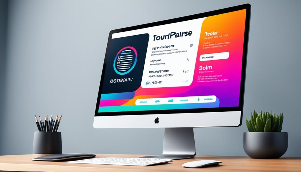 design digitale biglietto da visita