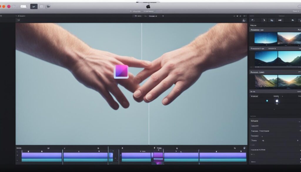 editing video con iMovie