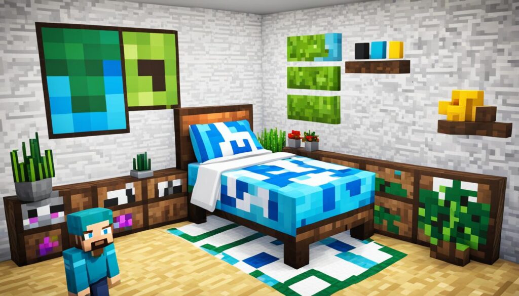 personalizzare letto Minecraft personalizzare letto Minecraft