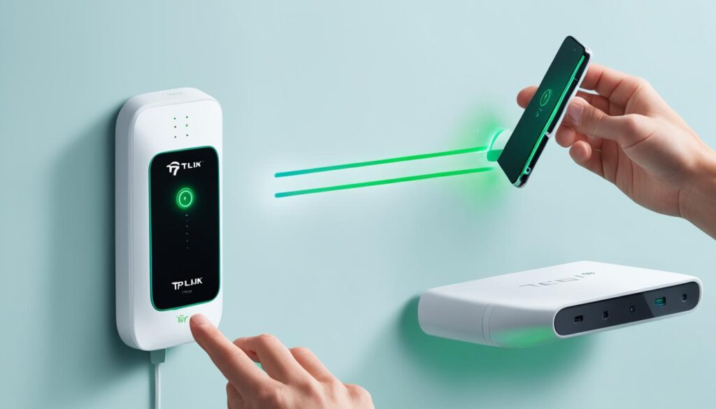 Connessione al TP Link extender