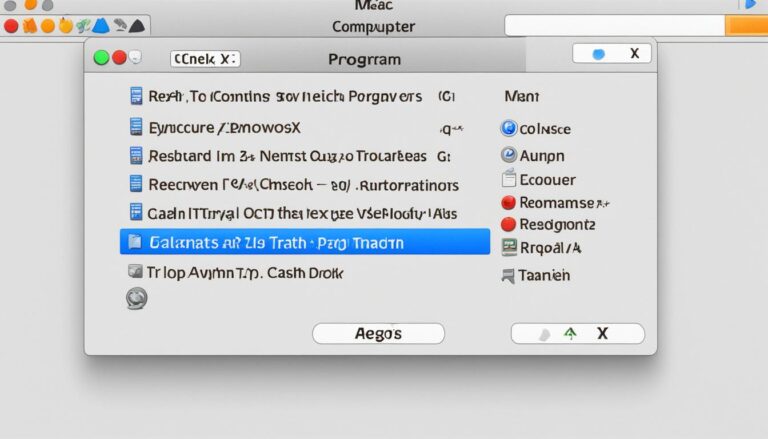 come disinstallare un programma su mac